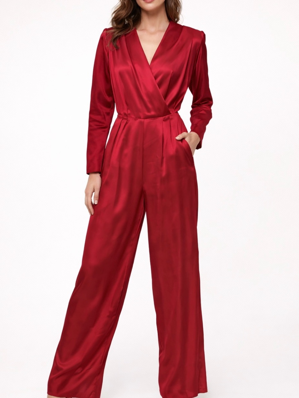 Vintage Diane Von Furstenberg Red Jumpsuit